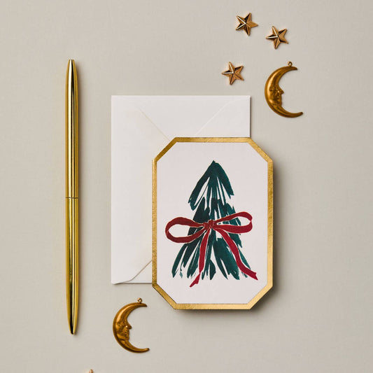 Katie Housley -  Mini Holiday Card, Christmas Tree