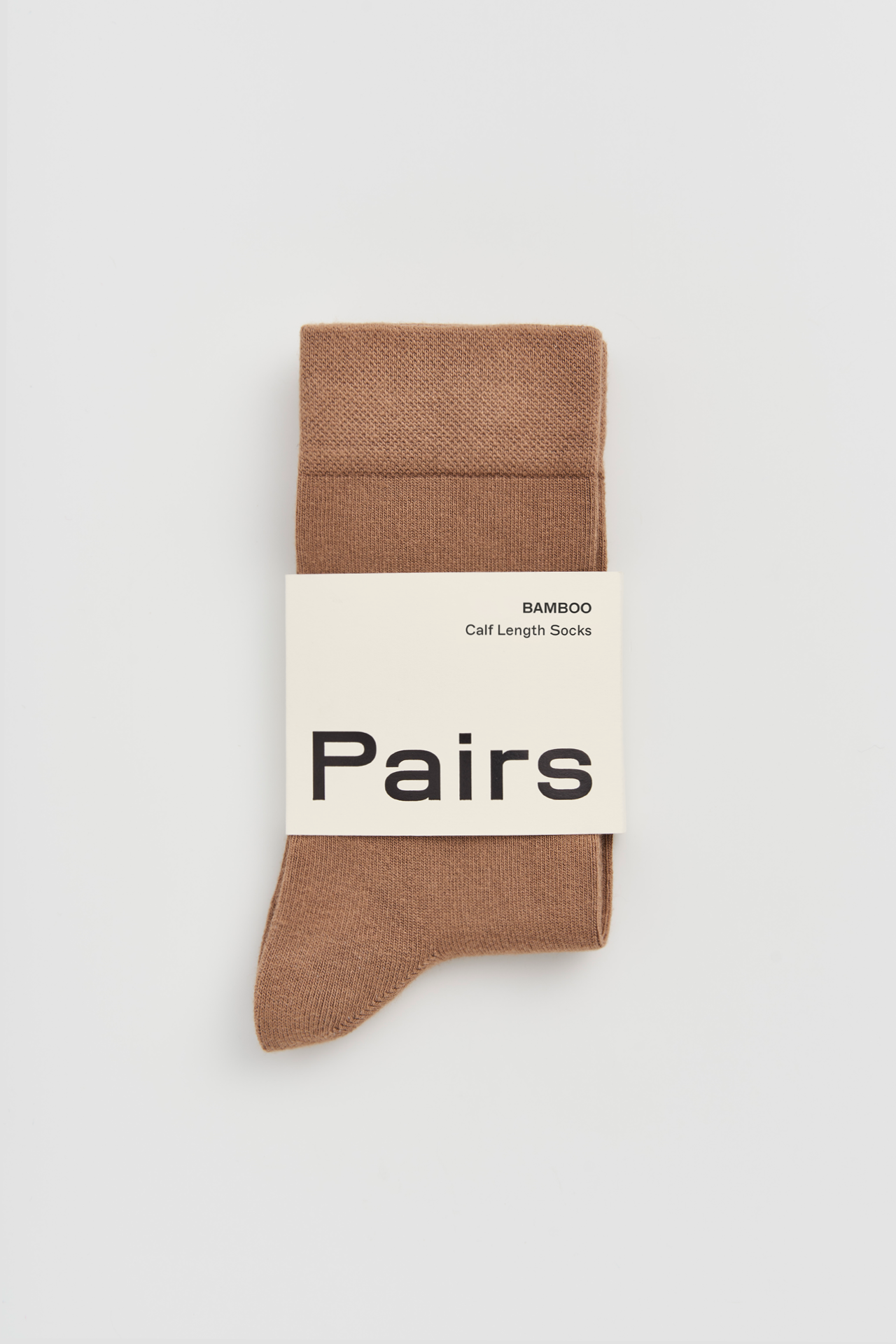 Pairs - Biscuit Beige Bamboo Socks
