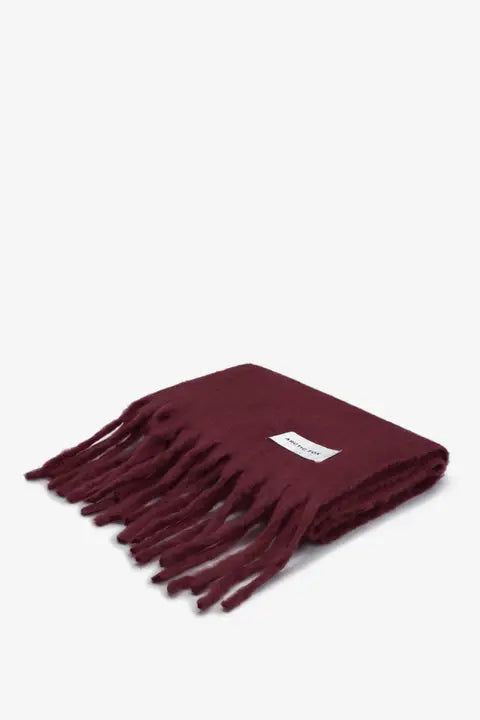 Arctic Fox & Co - The Reykjavik Scarf, Burgundy
