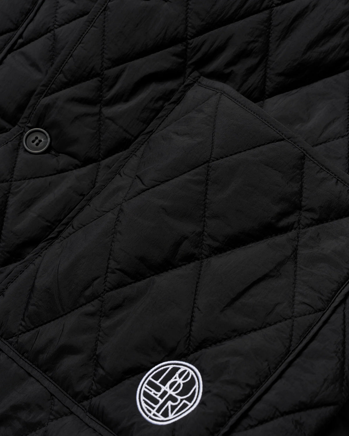 WOODBIRD - Wayne Quilt Jacket, Black