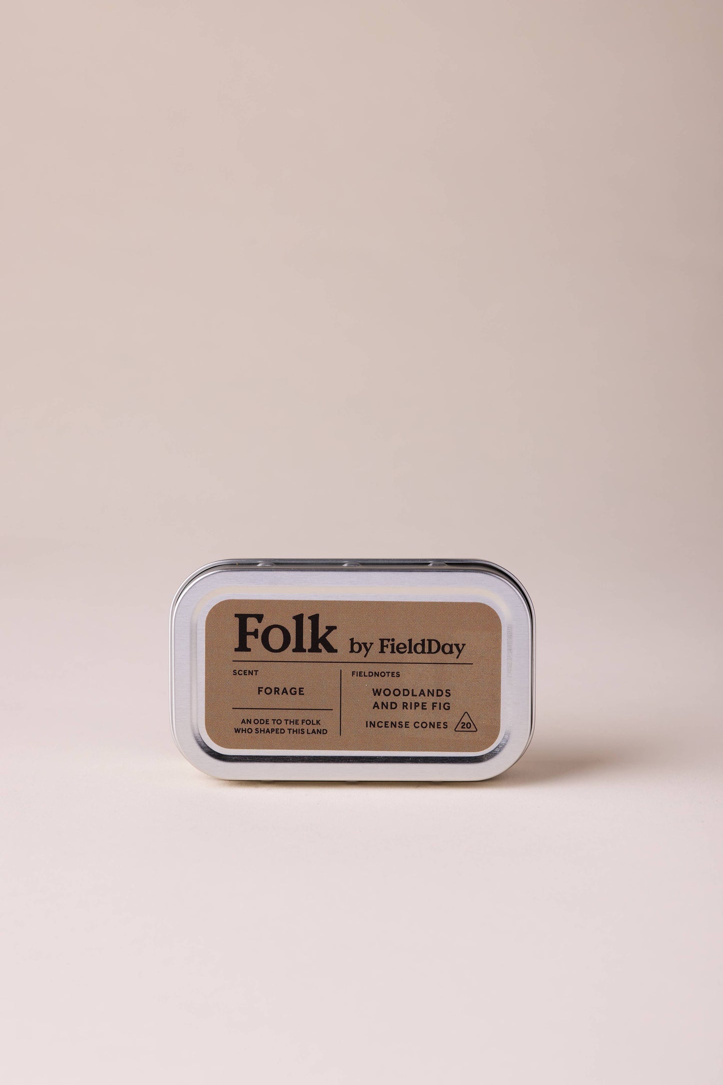 FieldDay - Folk Tin of Incense Cones, Forage