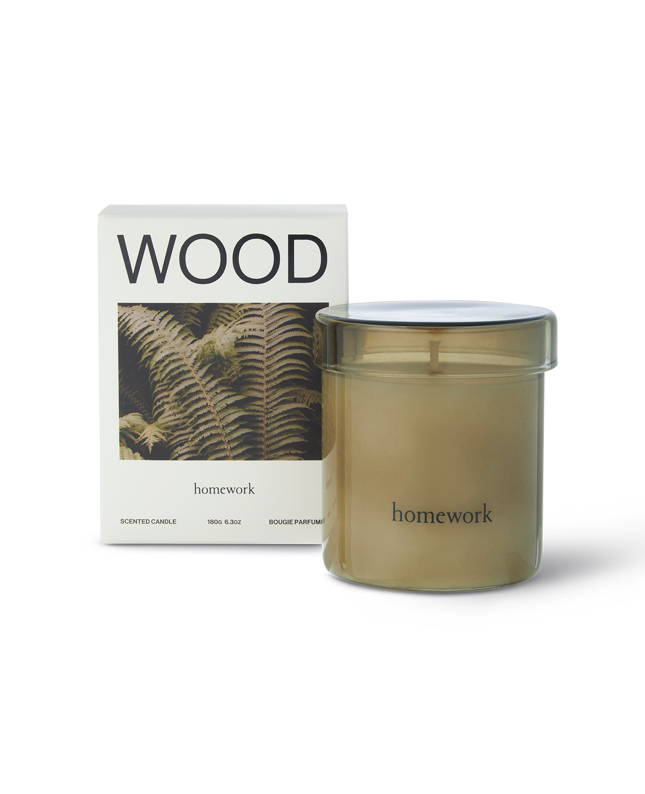 Homework - Wood Candle, 180g