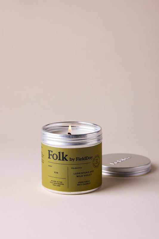FieldDay - Folk Tin Candle, Kin