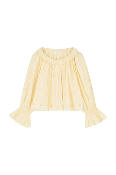 Skall Studio - Fleurie Blouse, Buttermilk