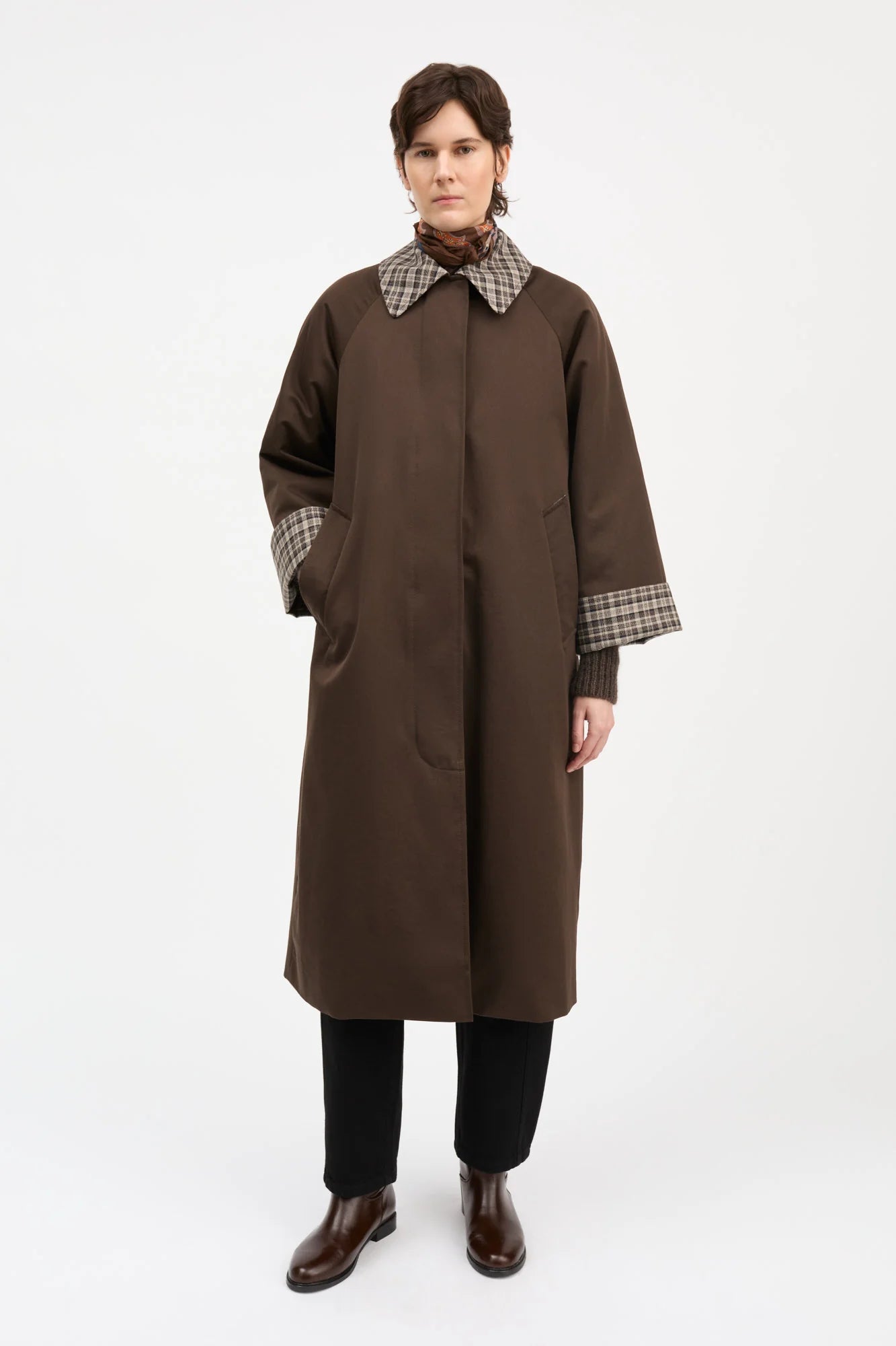 Skall Studio - Gaby Coat, Coco Brown