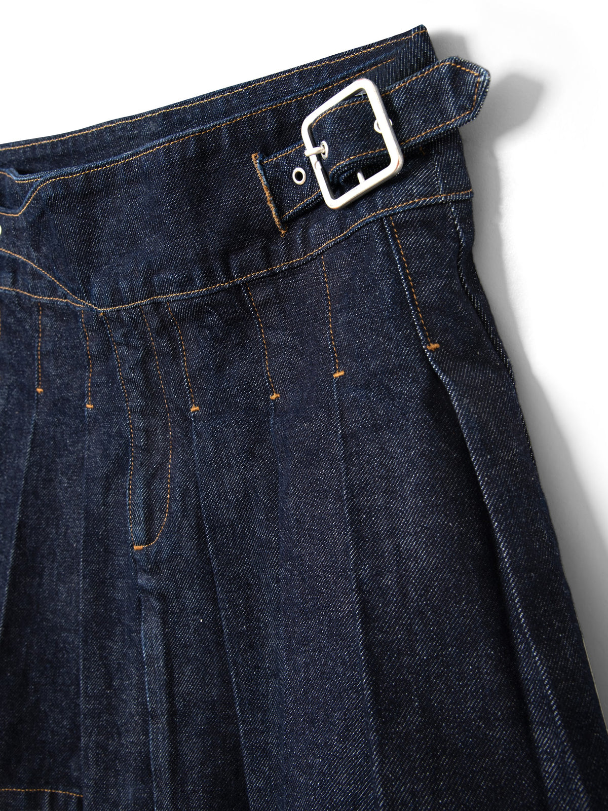 Damson Madder - Dasha Mini Denim Skirt, Indigo