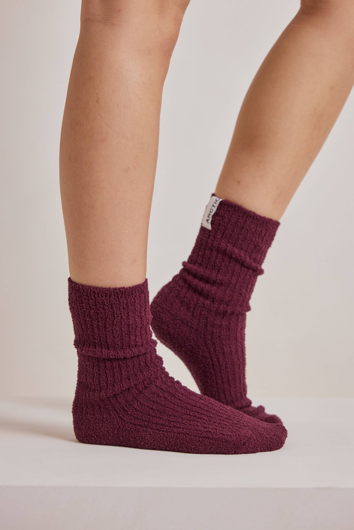 Arctic Fox & CO. - Cosy Socks, Cherry Lacquer