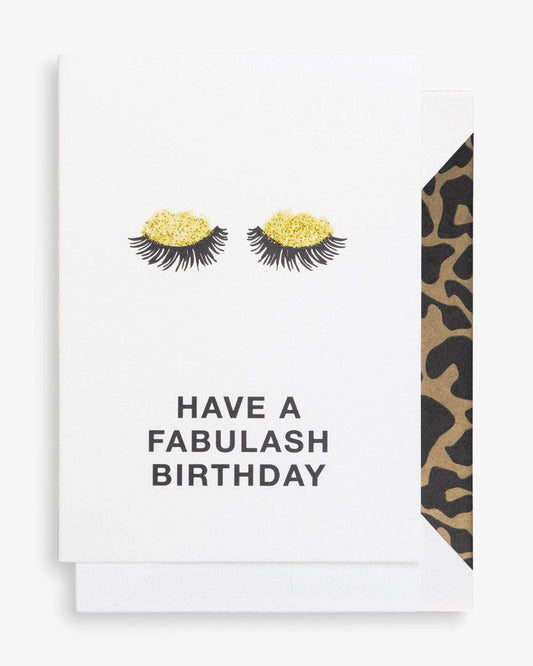 Cardsome -  Have a fabulash birthday GREETING CARD A6