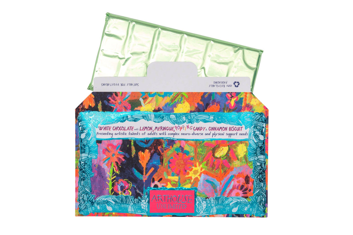 Arthouse Unlimited Sunflowers in the Hill White Chocolate Bar