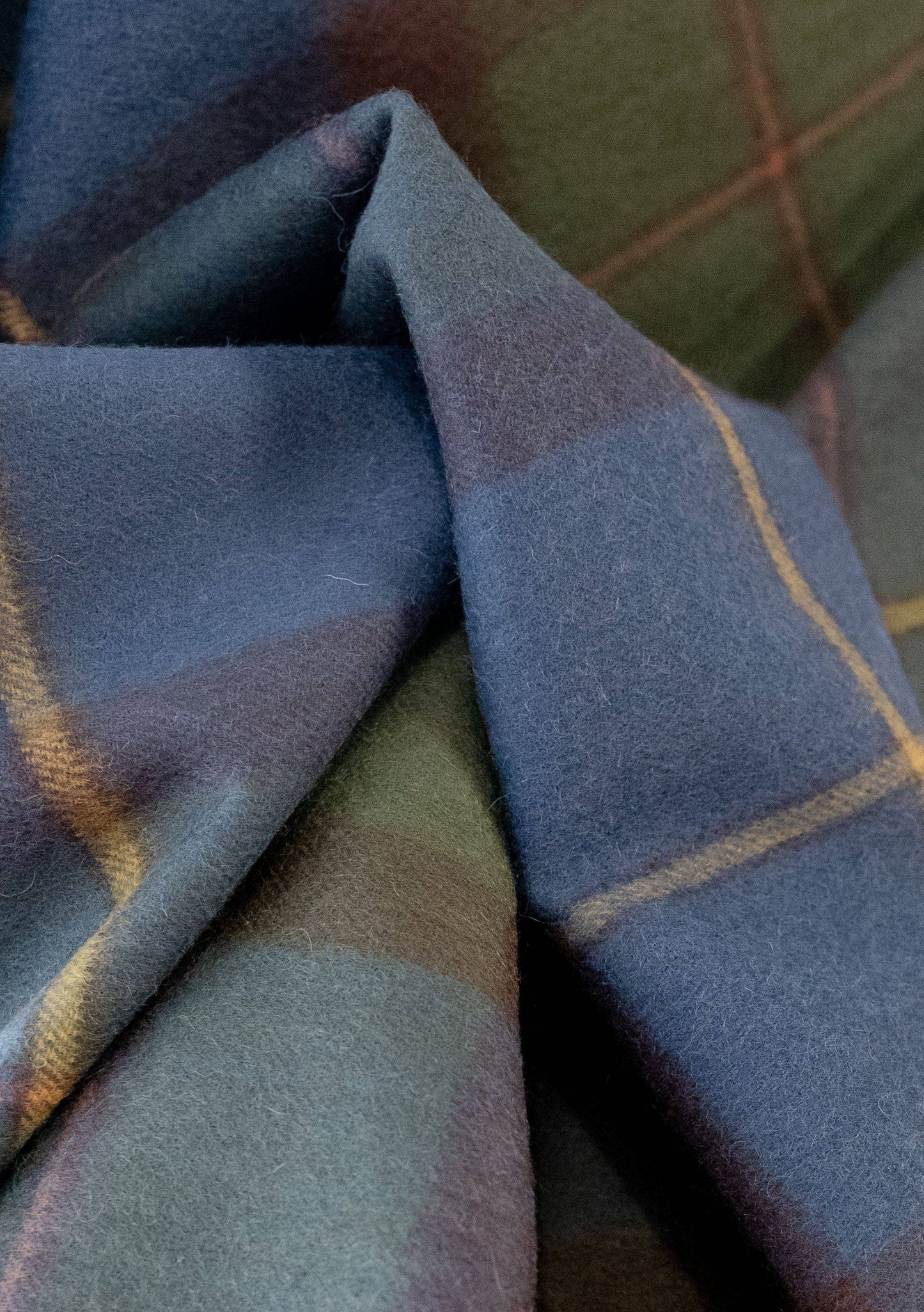 TBCo - Lambswool Oversized Scarf in Macleod of Harris Antique Tartan