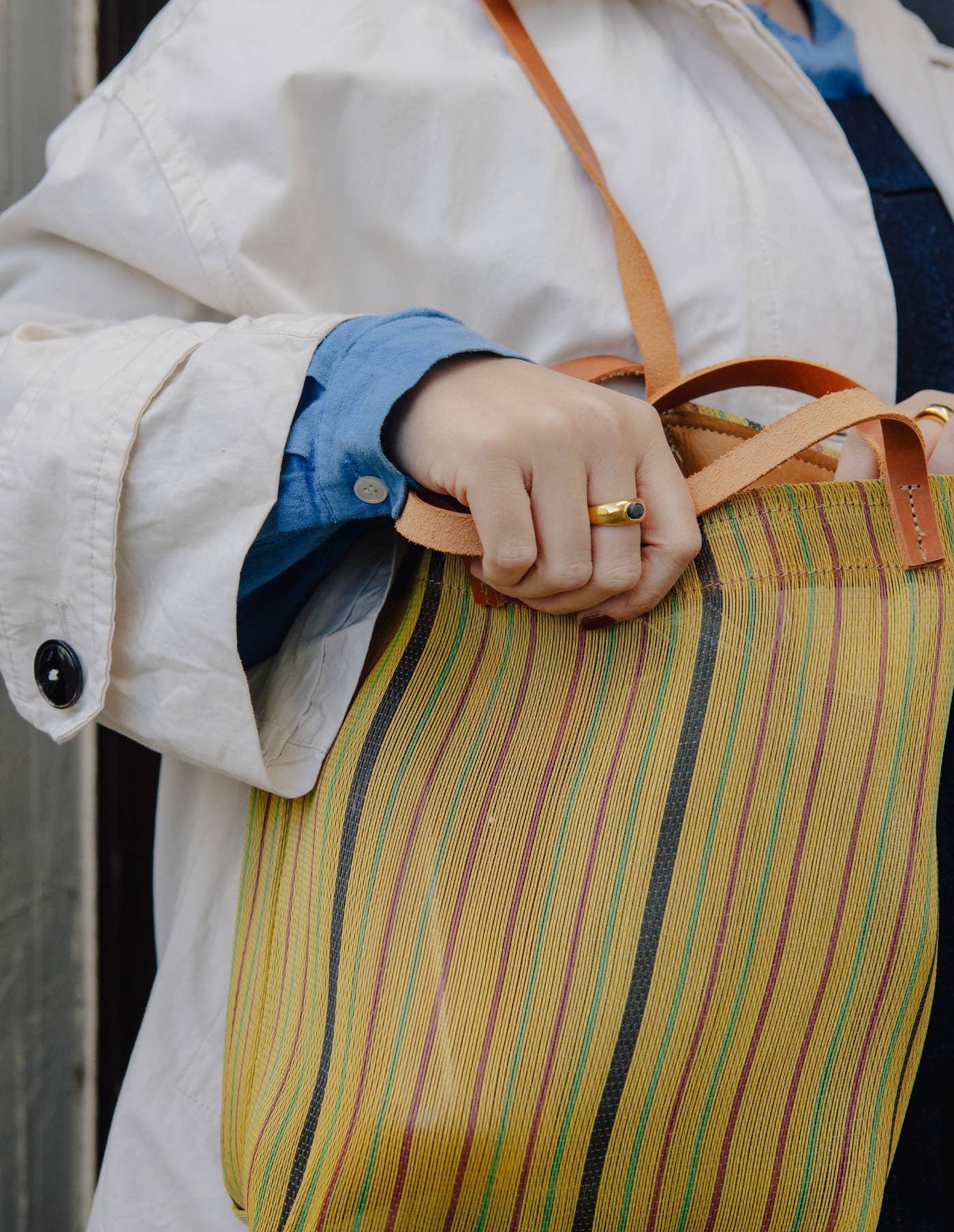 Nordic Muse - Gold Black Onyx Stone Ring