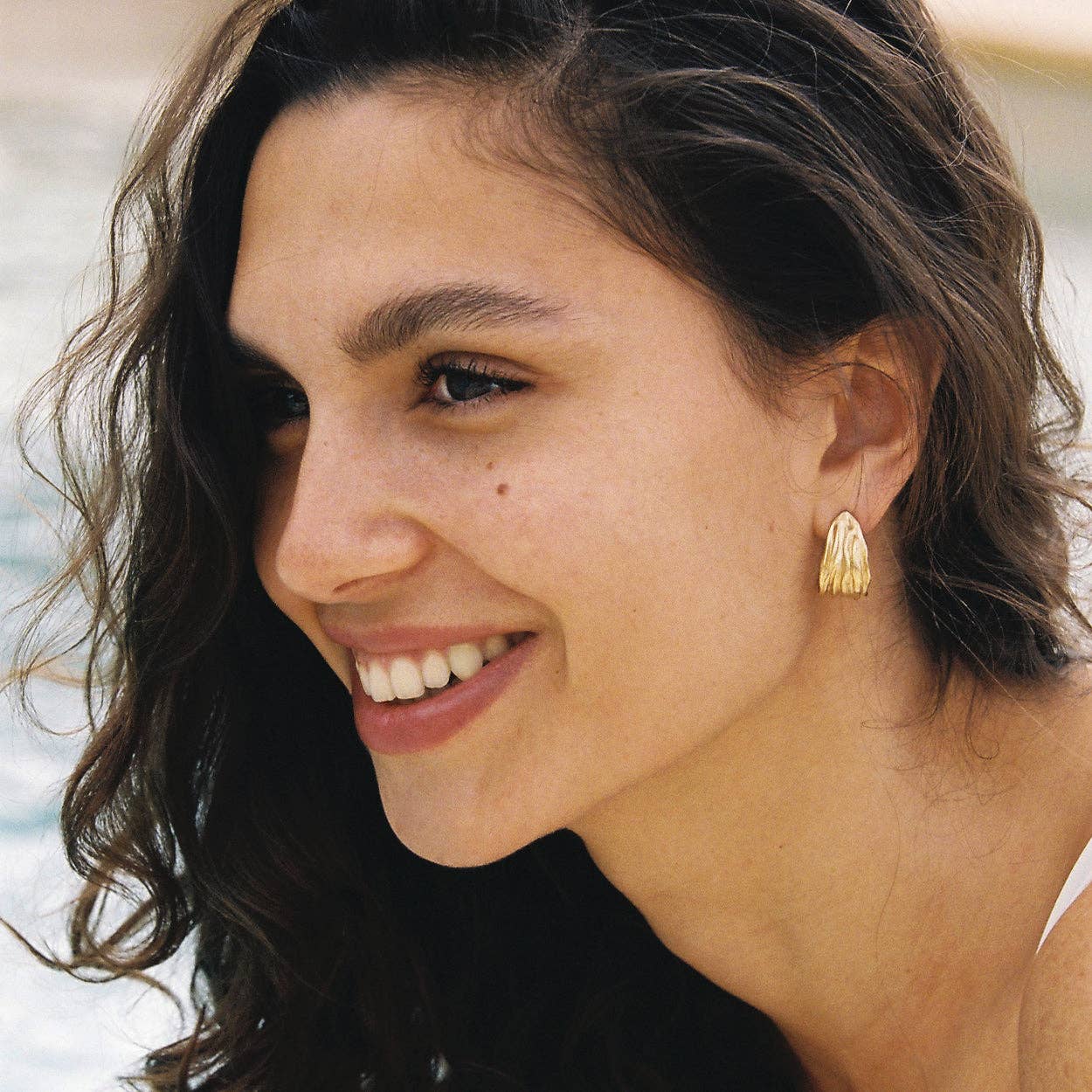 Agapée Jewelry - Lina Earrings, Gold