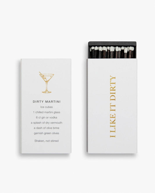 Cardsome -  I LIKE IT DIRTY (DIRTY MARTINI RECIPE) MATCHES LARGE