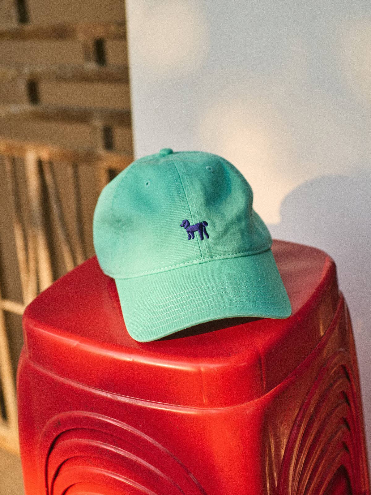 Lost Pattern NYC - Pan Pan Baseball Cap, Tiffany Blue