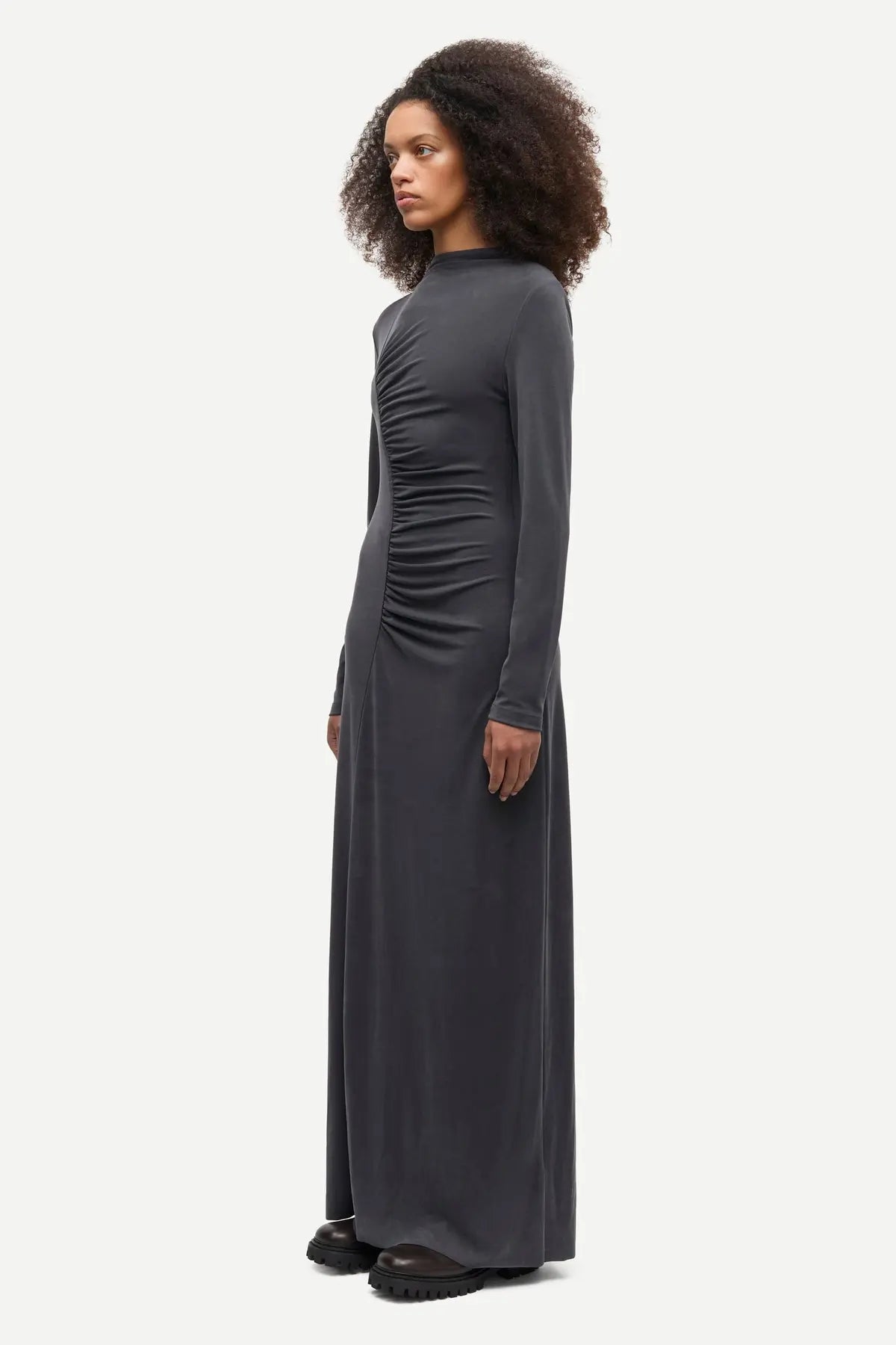 Samsøe Samsøe - Saandressa Long Sleeve Dress, Black