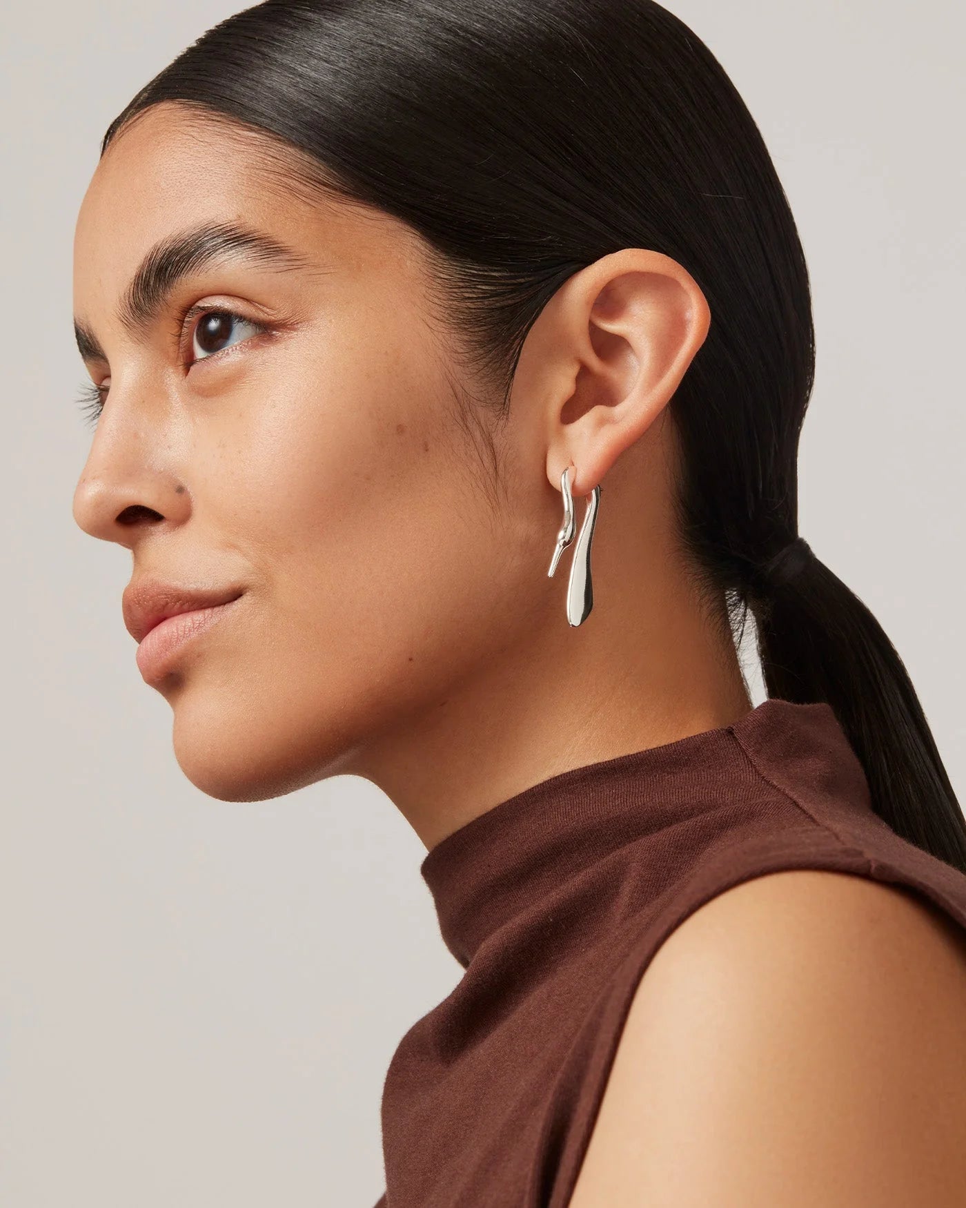 Jenny Bird - Lisieux Ear Jacket - Silver