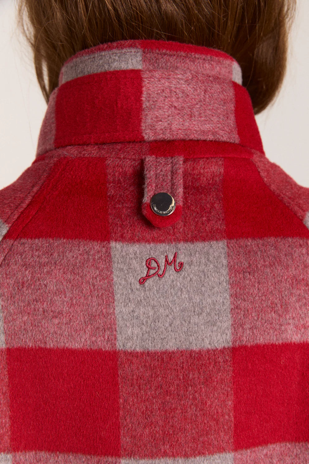 Damson Madder - Polly Wool Bomber, Red