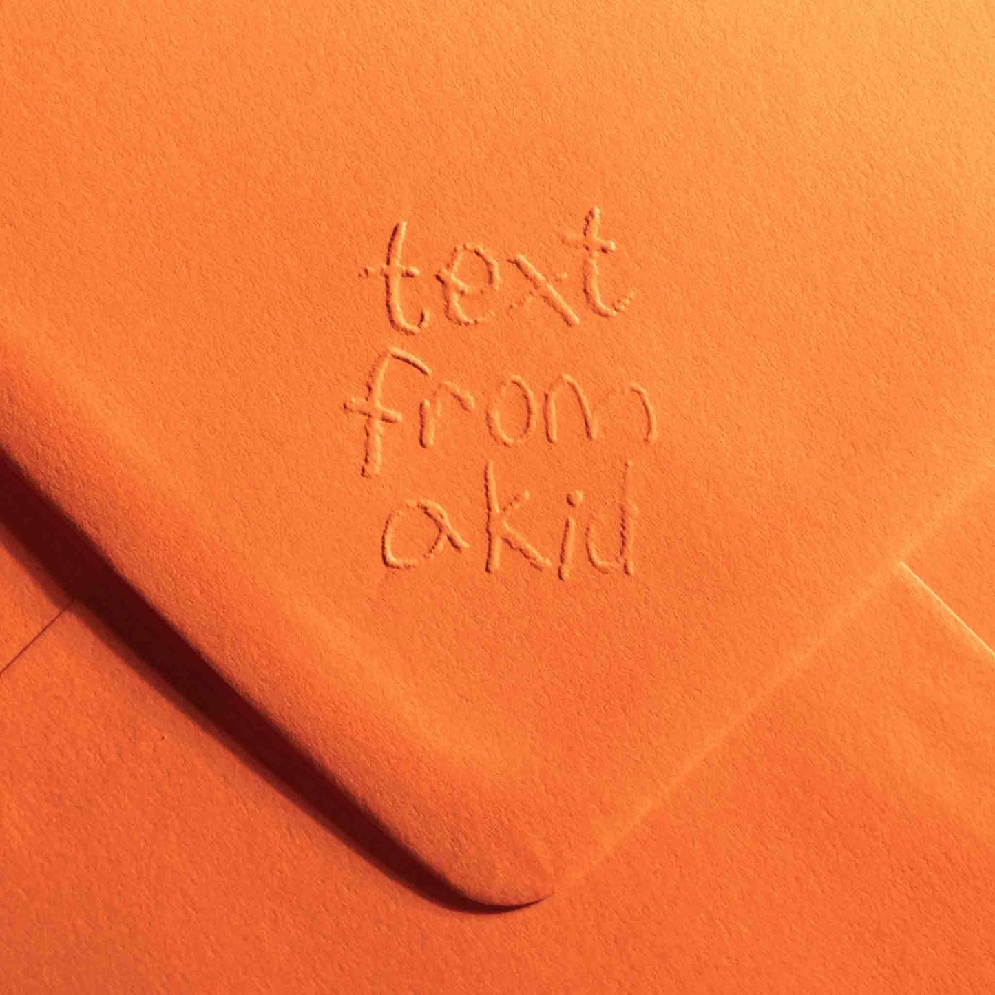 Text from a Friend, Hand Foiled Card - From Me To You