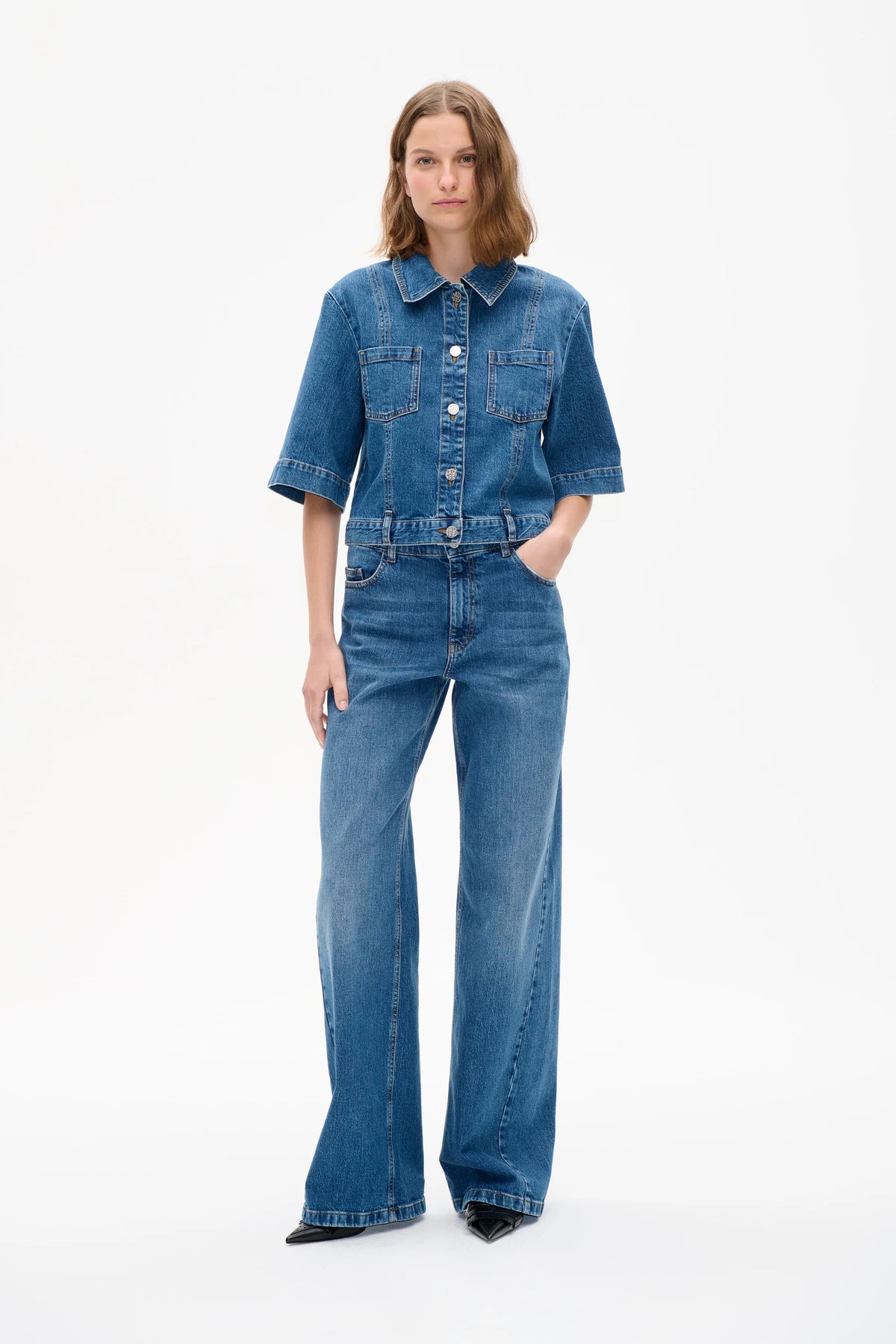 Baum und Pferdgarten - NO 3 Jeans, Worn Out Blue