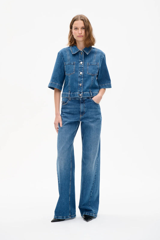 Baum und Pferdgarten - NO 3 Jeans, Worn Out Blue