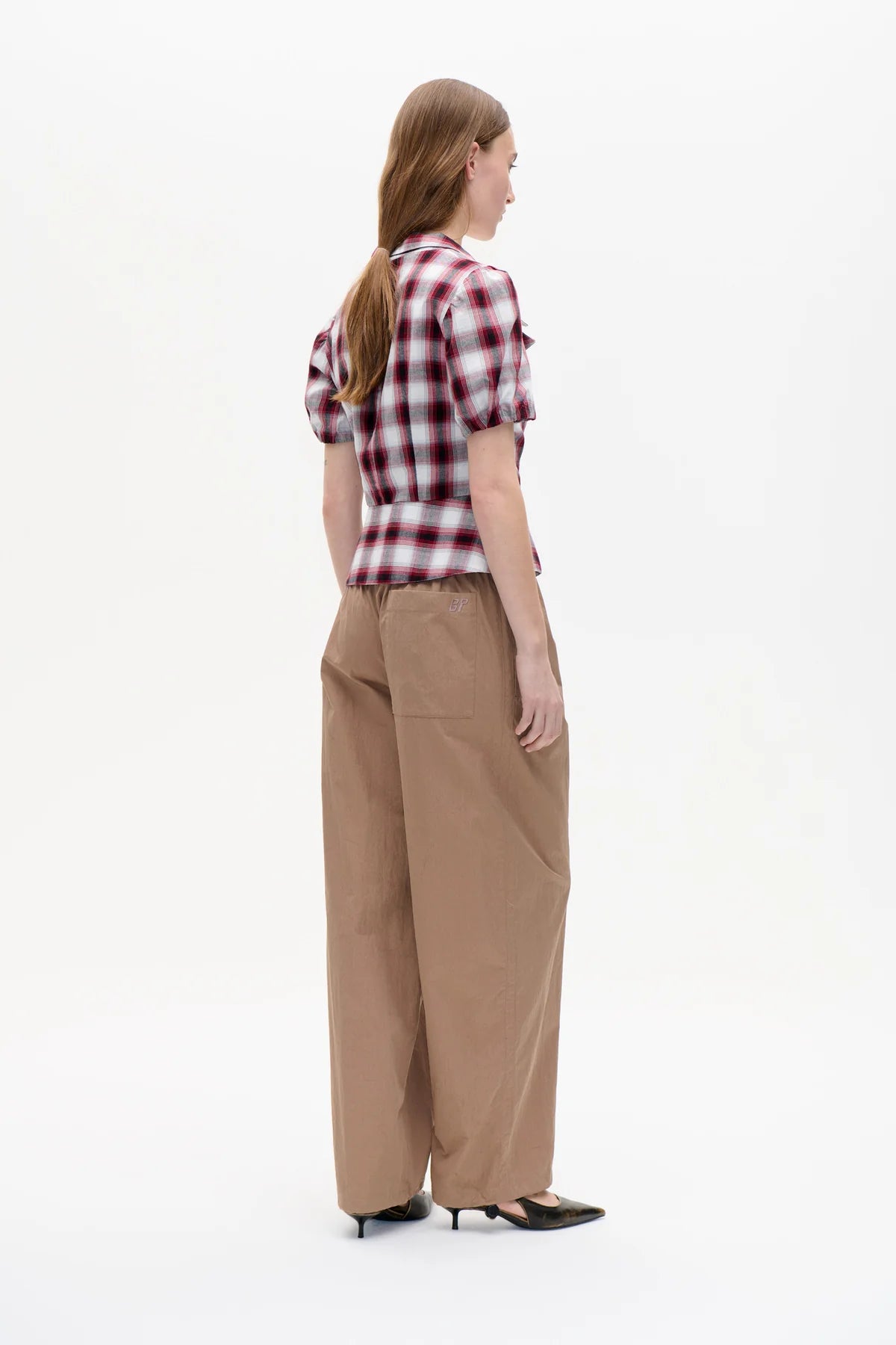 Baum und Pferdgarten - Macaia Blouse, Red Check