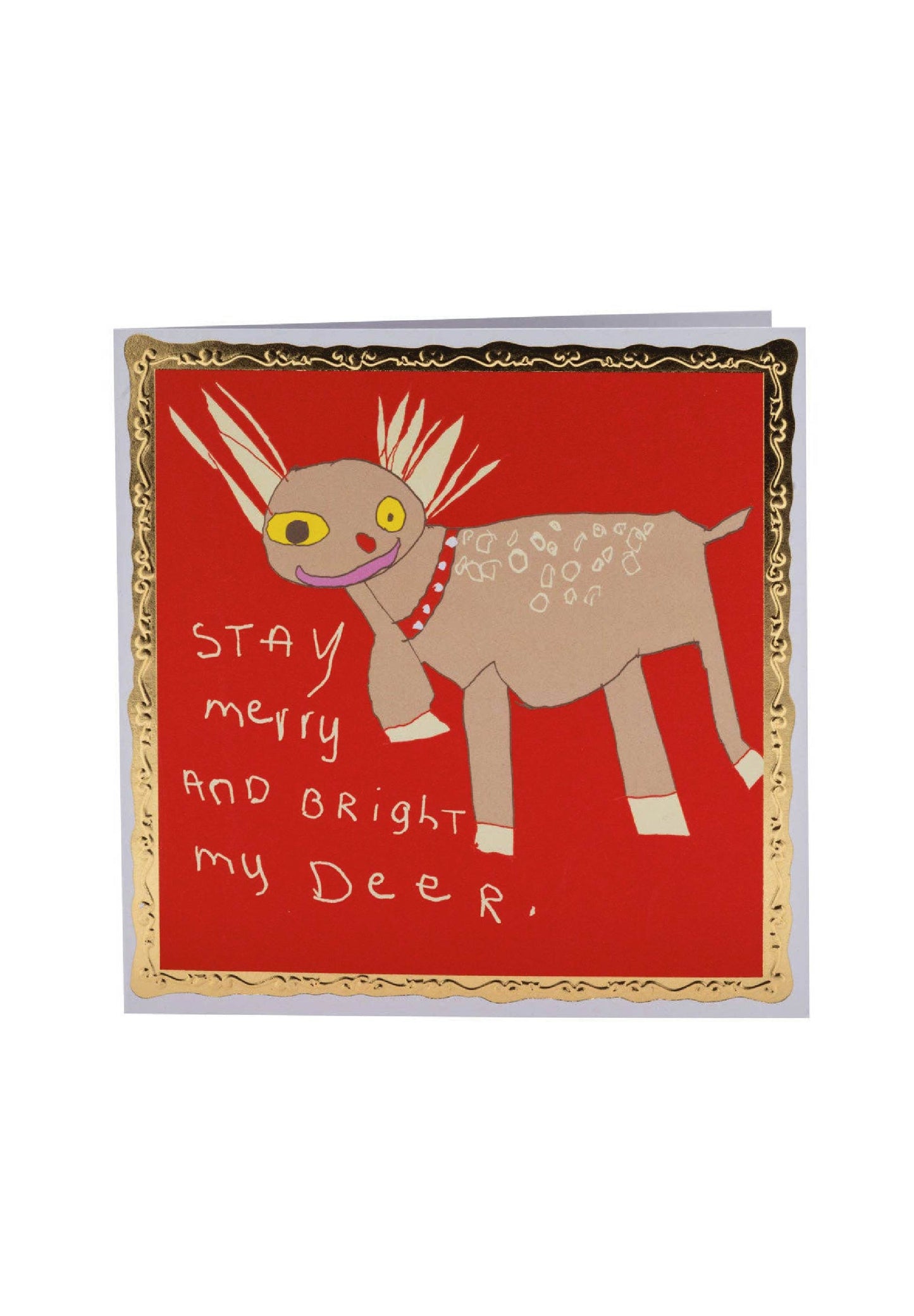 Arthouse Unlimited - Stay Merry & Bright My Deer, Christmas Card