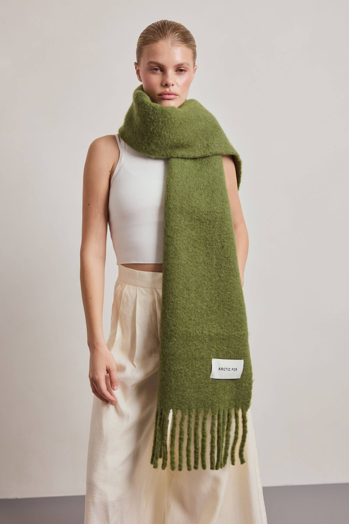 Arctic Fox & CO. - Cloud Scarf, Dark Fern Green