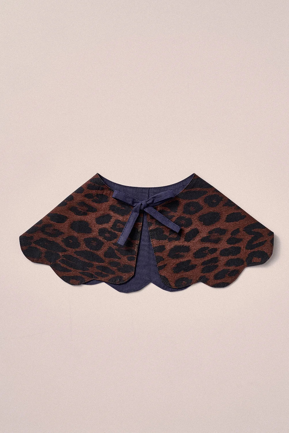 Damson Madder - Novelty Collar, Dark Leopard