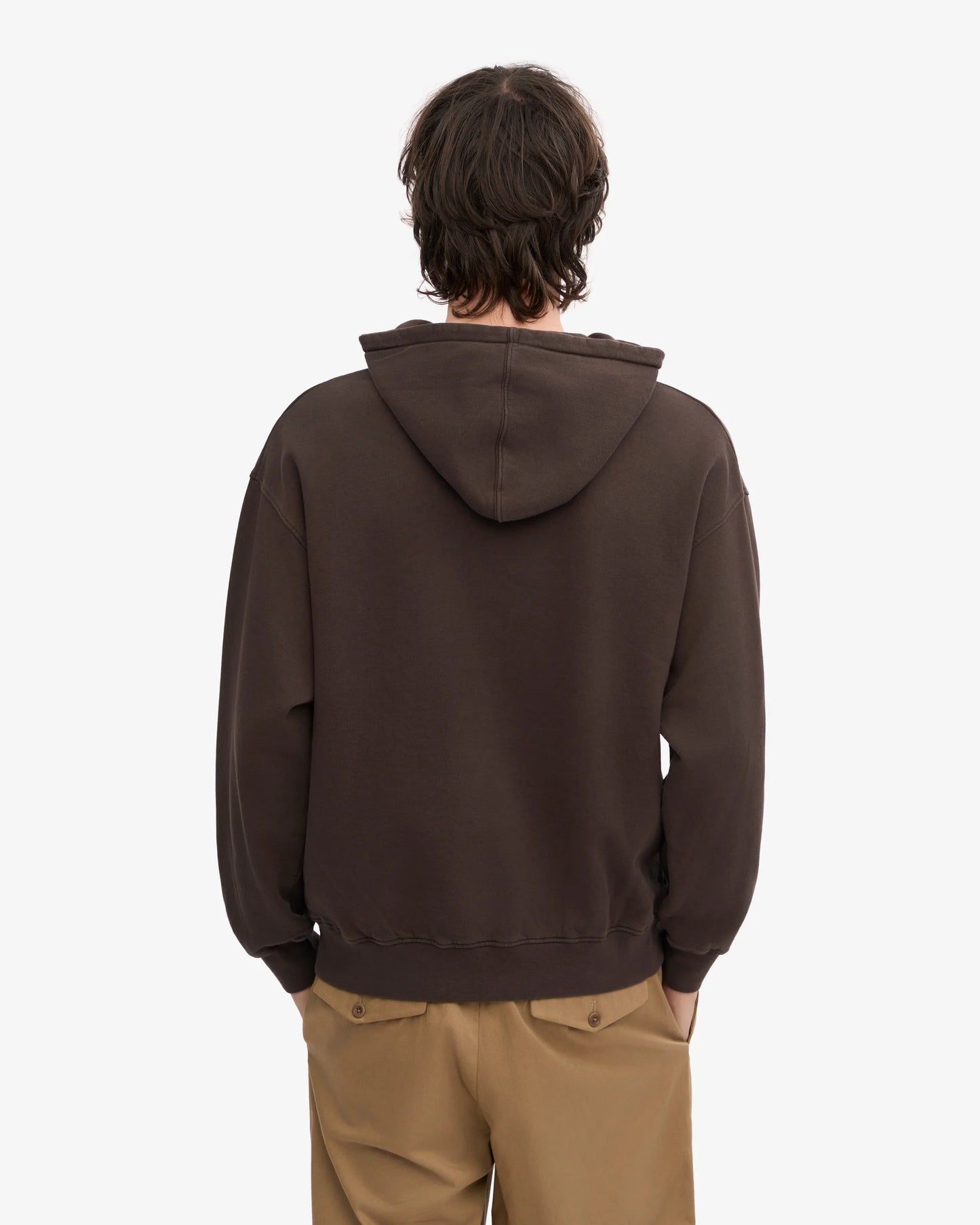 Colourful Standard - Oversized Organic Hoodie, Coffee Brown