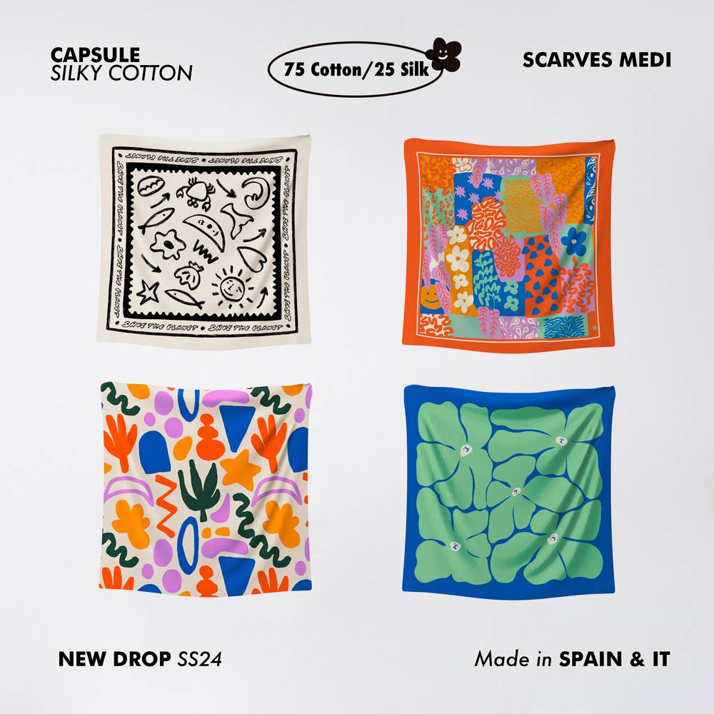 Studio Arde - Medium Scarf, Summer Patch