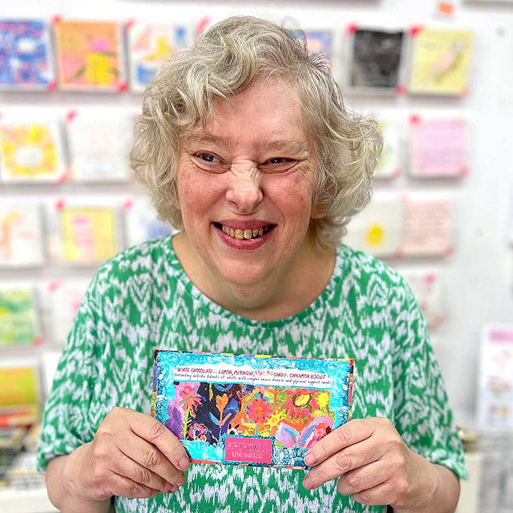 Arthouse Unlimited Sunflowers in the Hill White Chocolate Bar