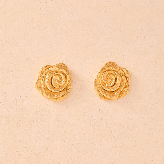 Agapée - Rosie Earrings, Gold