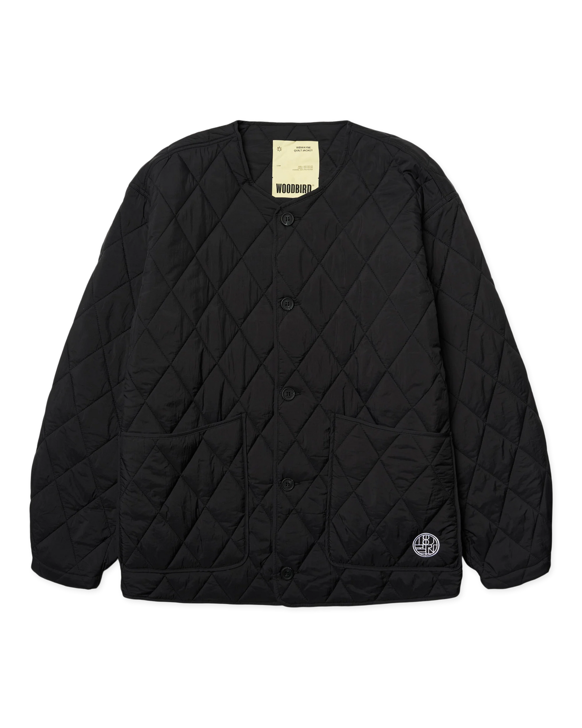 WOODBIRD - Wayne Quilt Jacket, Black