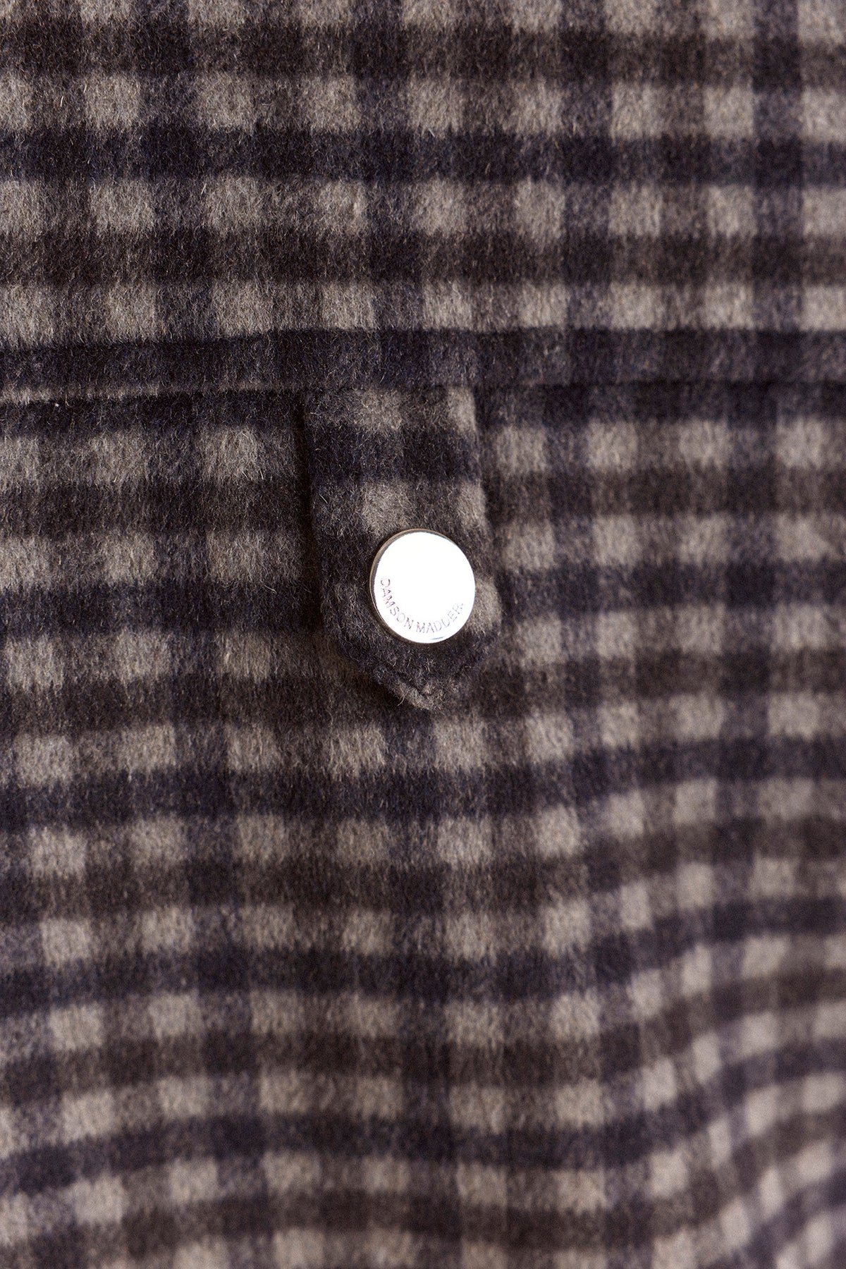 Damson Madder - Pixie Wool Bomber, Willow Gingham