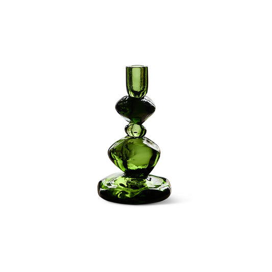 HKLIVING - Nienke Sikkema Candle Holder Medium, Emerald