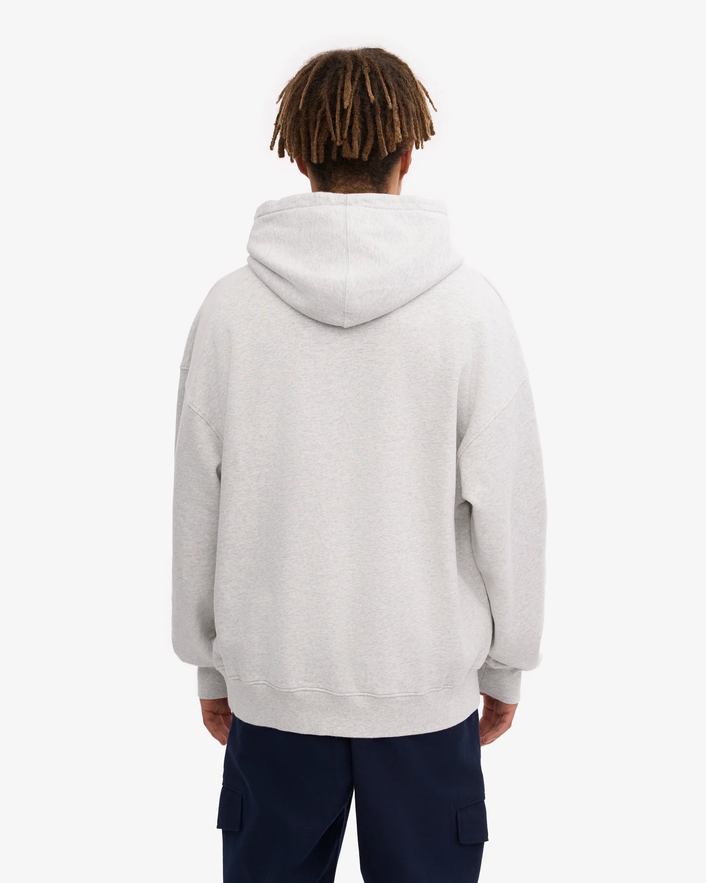 Colourful Standard - Oversized Organic Hoodie, Snow Melange