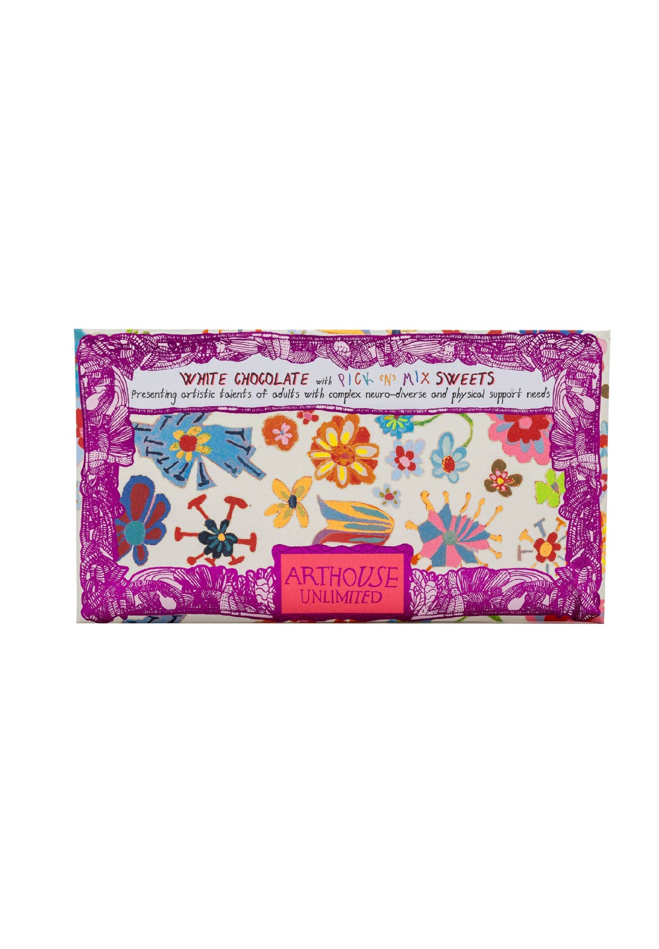 Arthouse Unlimited Yellow Daffodil White Chocolate Bar