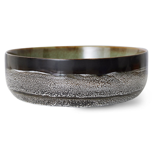 HKLIVING - 70s Ceramics: Salad Bowl, Rock on