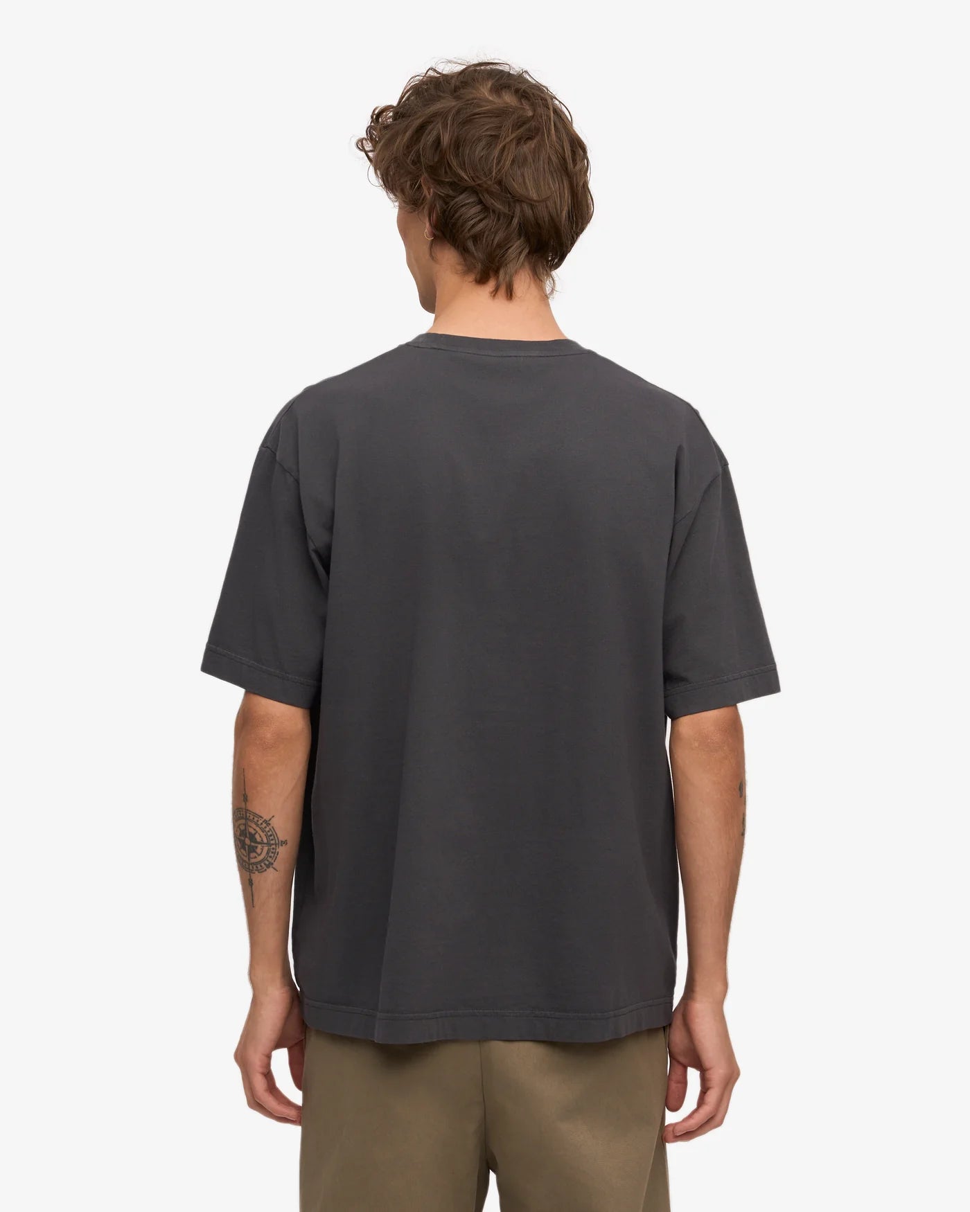 Colourful Standard - Oversized Organic T-Shirt, Lava Grey