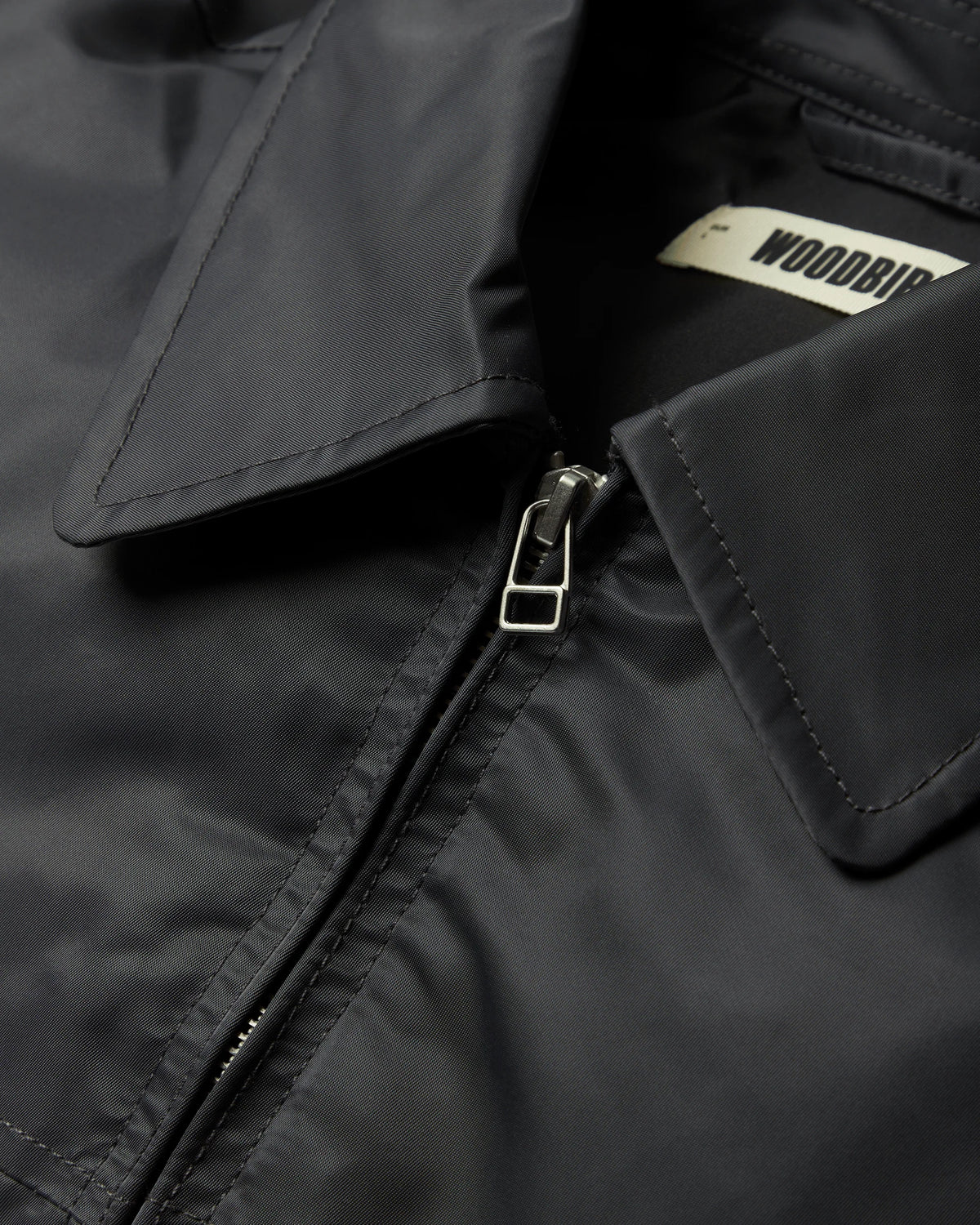 WOODBIRD - Osamu Bomber Jacket, Antra Grey