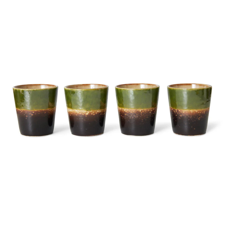 Hk Living 70s Ceramics: Coffee mug, algae
