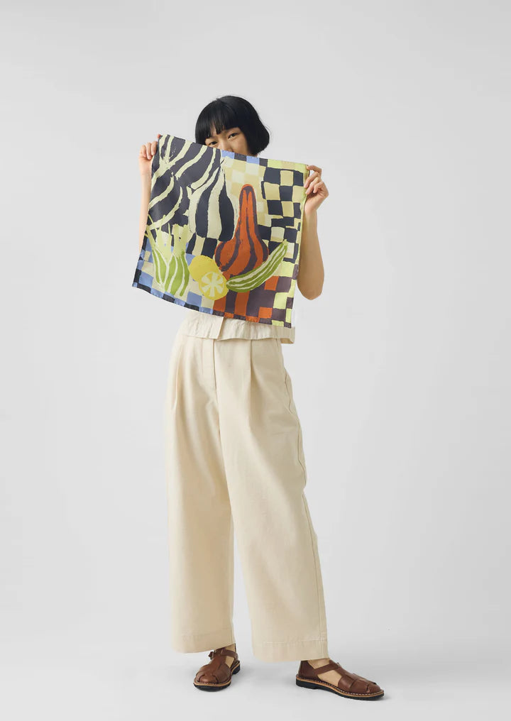 TOAST - Abstract Still Life Bandana Silk