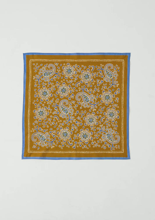 TOAST - Provencal Paisley Print Bandana, Cumin