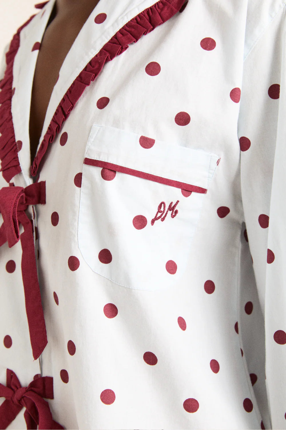 Damson Madder - Antonella PJ Set, Polka Dot