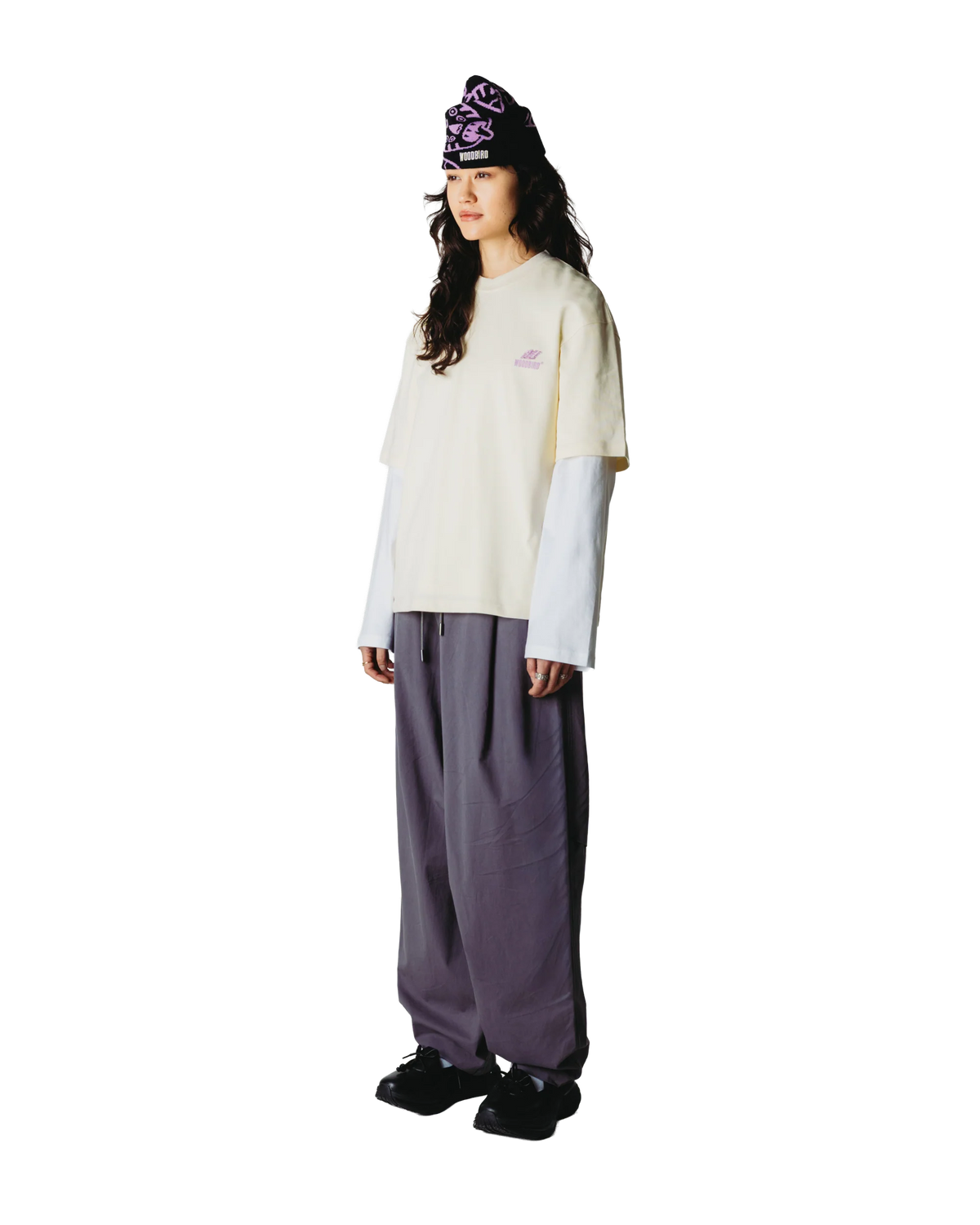 WOODBIRD - Juno Action Tee, Off White