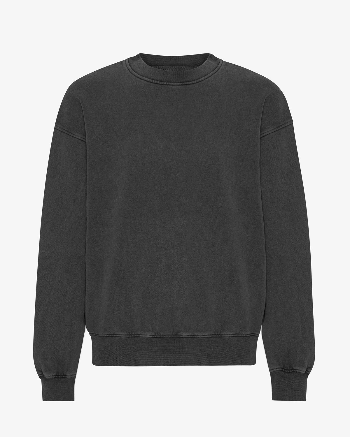 Colourful Standard - Oversized Organic Crew, Faded Black