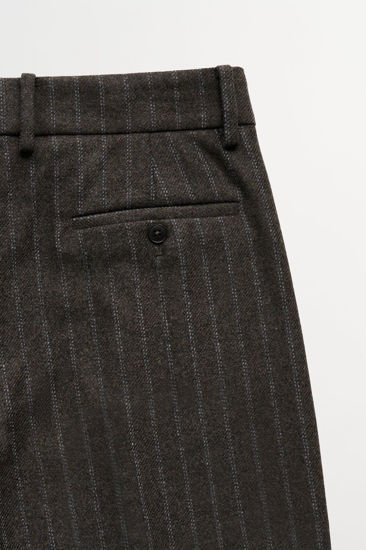 Skall Studio - Harry Trousers, Brown/Black Pinstripe