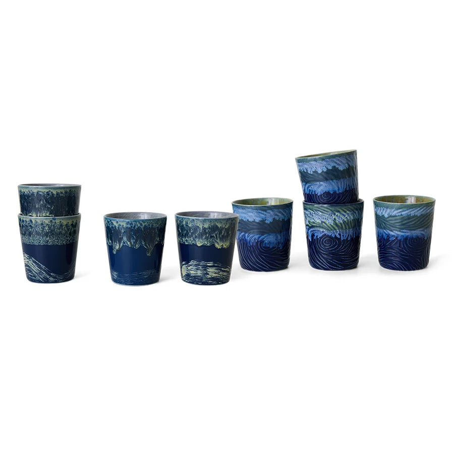HKLIVING - 70s ceramics: Van Gogh Coffee Mugs, Starry Night