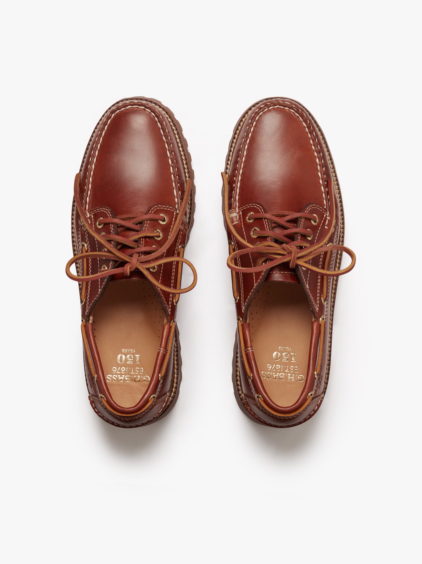G.H. Bass - Ranger Moc Anniversary Montgomery, Mid Leather Brown
