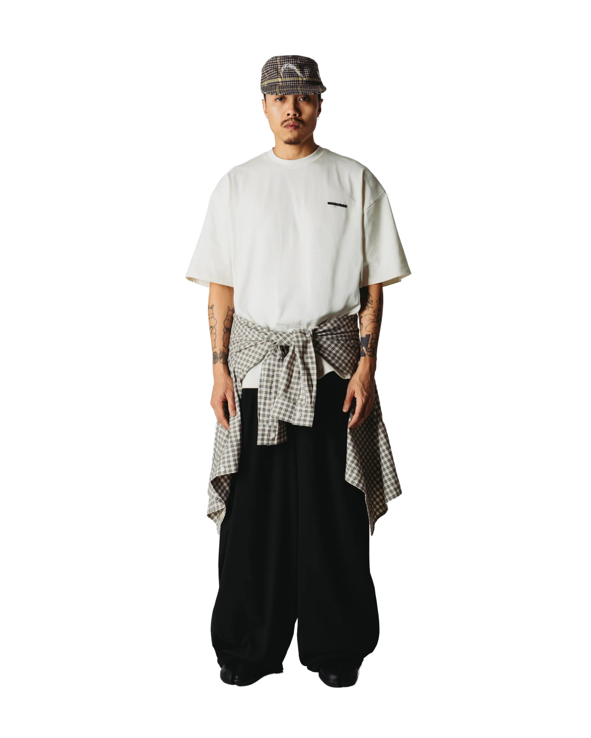 WOODBIRD - Beam Tram Tee, Off White